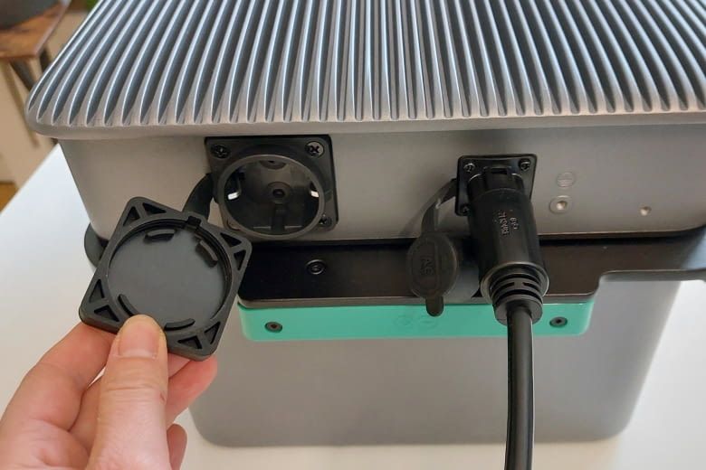 Bei einem Black Out aktiviert sich die Not-Steckdose automatisch