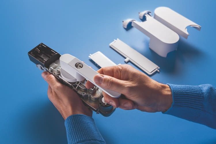 Il Wintecto One di ABUS è composto da pochi componenti singoli