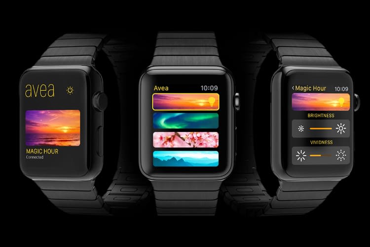 Elgato Avea liefert auch die passende App für die Apple Watch