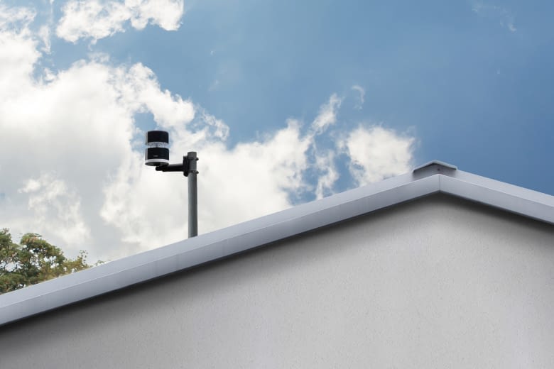 Der Netatmo Windmesser benachrichtigt, wenn es stürmisch wird