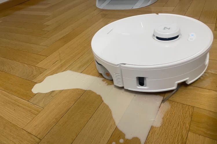 Beim wischen zeigten sich schnell die Vorteile einer Walze