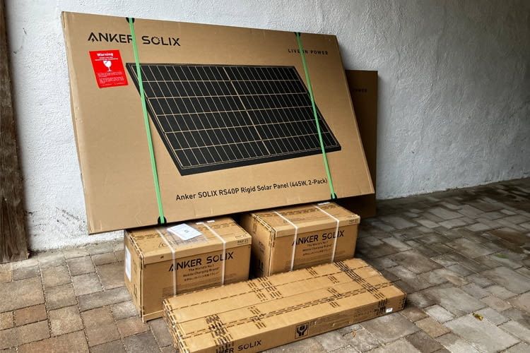 Alle Komponenten waren in unserem Test ordentlich verpackt