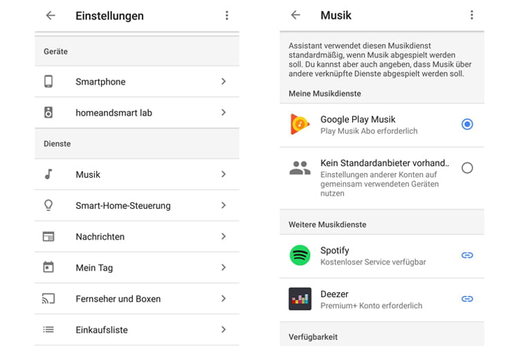 Anleitung in zwei Schritten: Spotify mit Google Home verbinden