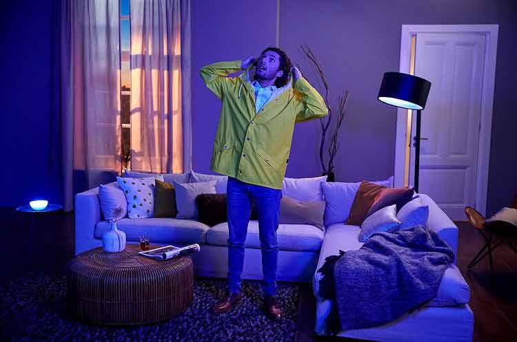 Neue Funktionen für Philips Hue: Mithilfe von IFTTT können die Lampen beispielsweise auf das Wetter reagieren