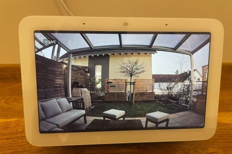 Auch bei Nacht - hier ungefähr 20 Uhr - liefert die G5 Pro ein farblich orginalgetreues Bild ab. Und das ohne zusätzliche Lichtquelle