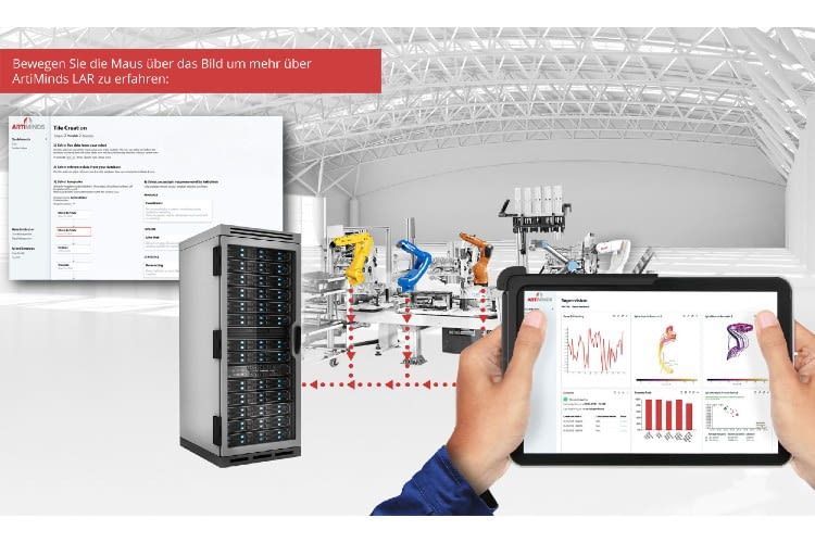 In nur vier Stunden lässt sich mit ArtiMinds eine Roboteranwendung erstellen