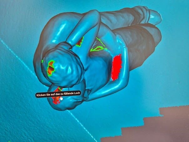 L&ouml;cher f&uuml;llen mit Creality Software