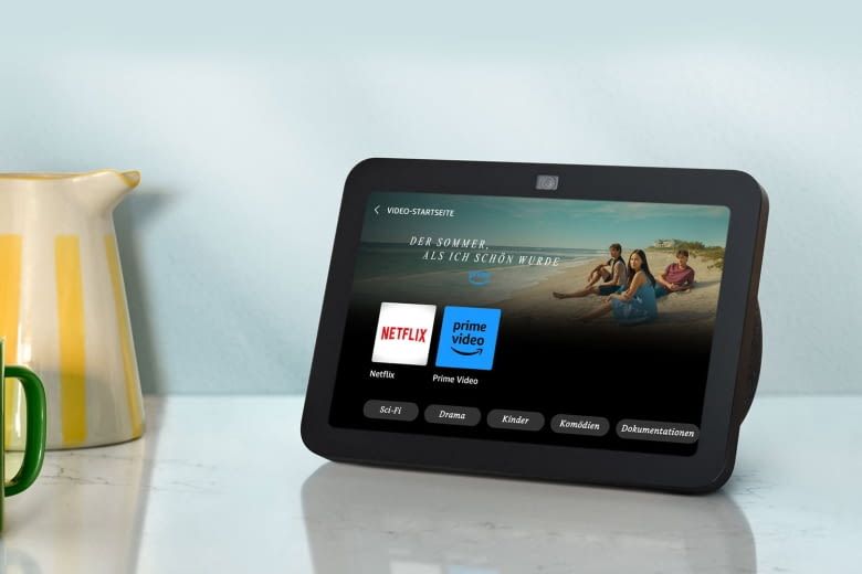 Echo Show Displays zeigen au&szlig;er Filmen auf Wunsch auch Rezepte an