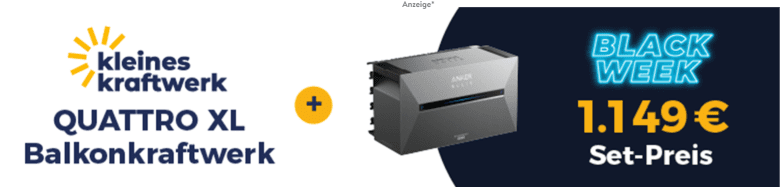 Black Week bei Kleines Kraftwerk
