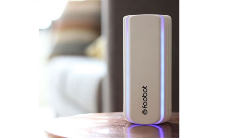 Der Foobot funkt auch andere Smart Home Geräte an