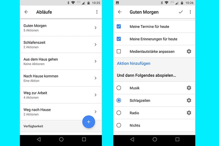 Google Home Ablaufe Routinen Richtig Verwenden So Geht S