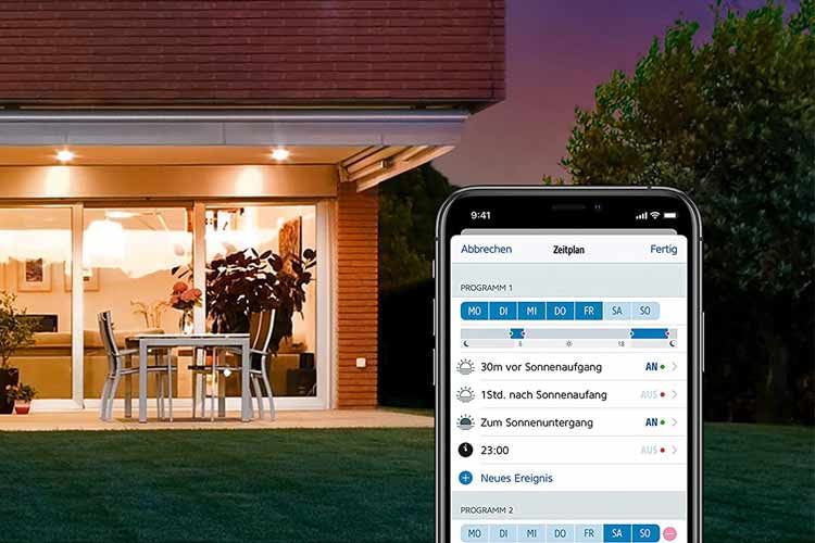 Für Eve Light Switch lassen sich auch persönliche Zeitpläne per App bestimmen