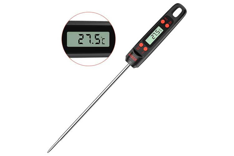 Das Habor Grillthermometer ist ein einfaches und unkompliziertes Basisgerät