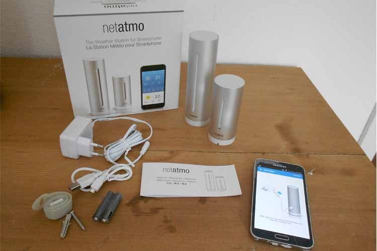 Testpaket: Die Netatmo Wetterstation samt App