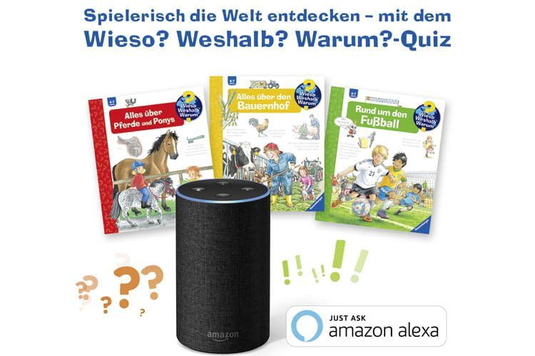 Das Quiz eignet sich für Kinder im Alter von vier bis sieben Jahren