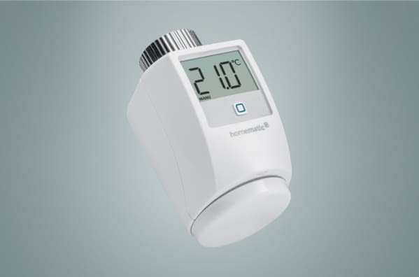Der Homematic IP Heizthermostat unterstützt Sprachsteuerung mit Amazon Alexa