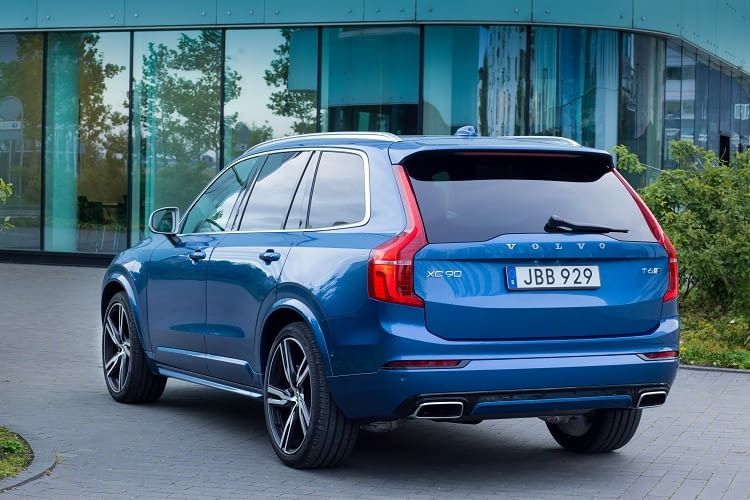 La XC90 di Volvo è disponibile in diverse varianti di equipaggiamento