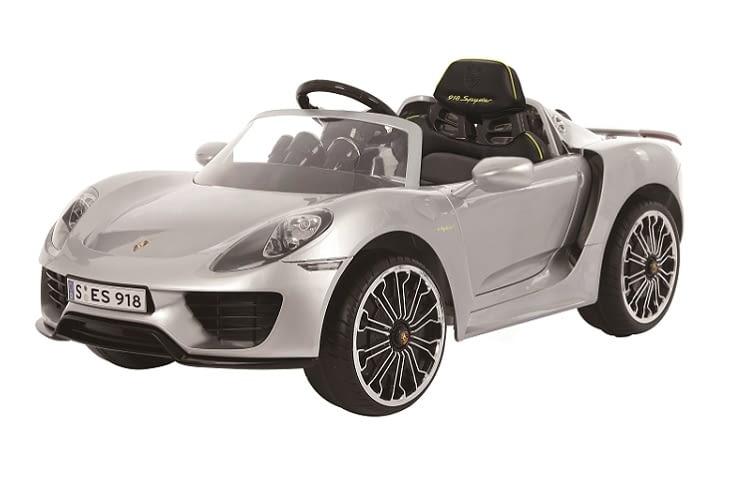 Der ganz coole Auftritt: der Porsche 918 Spyder lässt Kinderherzen höher schlagen