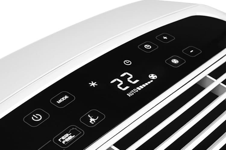 DeLonghi Pinguino PAC AN 112 ist per Fernbedienung oder Display steuerbar