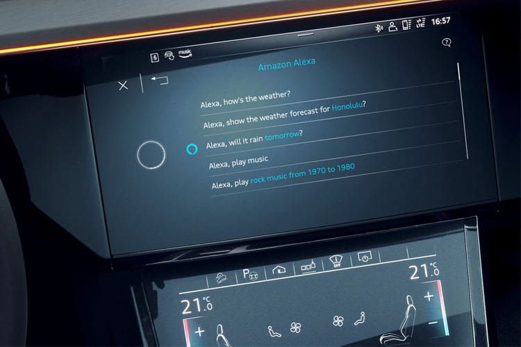 Alexa erweitert den Funktionsumfang vieler Audi-Modelle