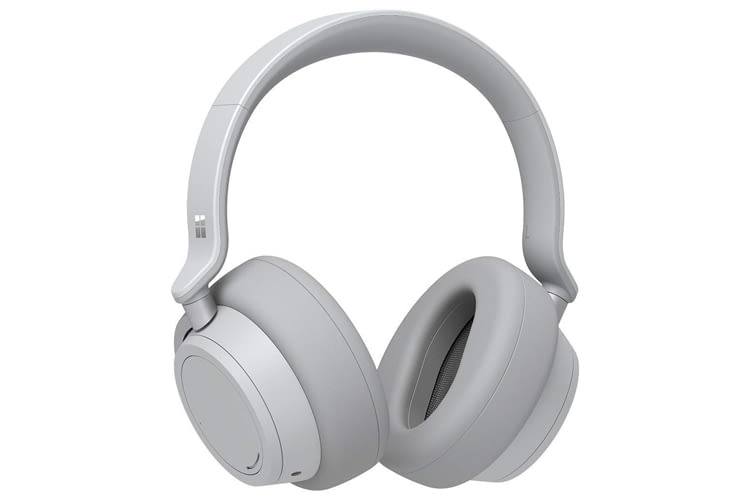 Mit der minimalistischen Optik fügen sich Microsofts Surface Headphones nahtlos in die Surface Reihe ein