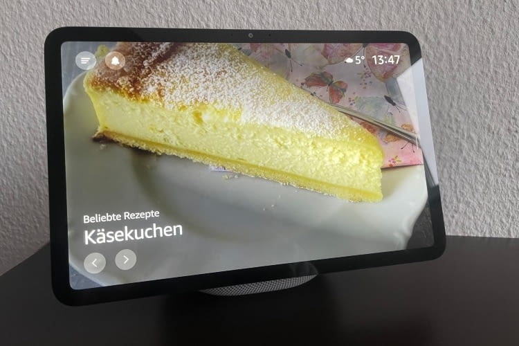 Die Spiegelung des Displays kann je nach Blickwinkel sehr störend sein