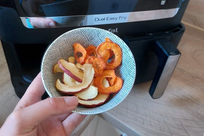 Nach 8 Stunden Wartezeit kam gerade mal so viel Dörrobst zusammen