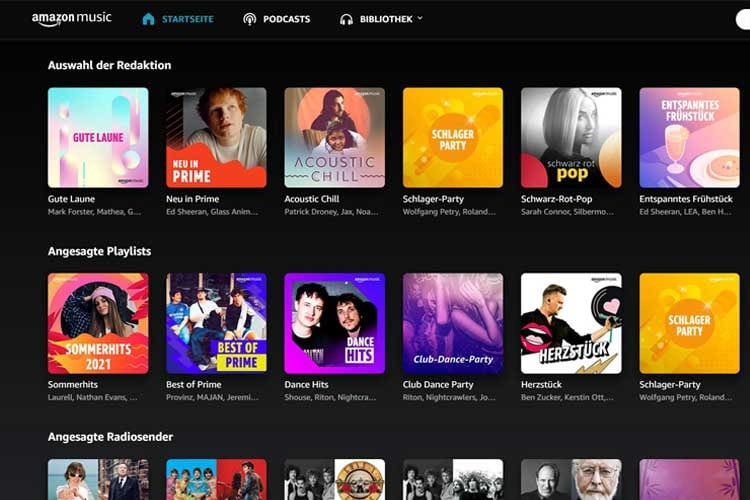 Mit Alexa Musik hören bedeutet Zutritt in die Amazon Music Welt