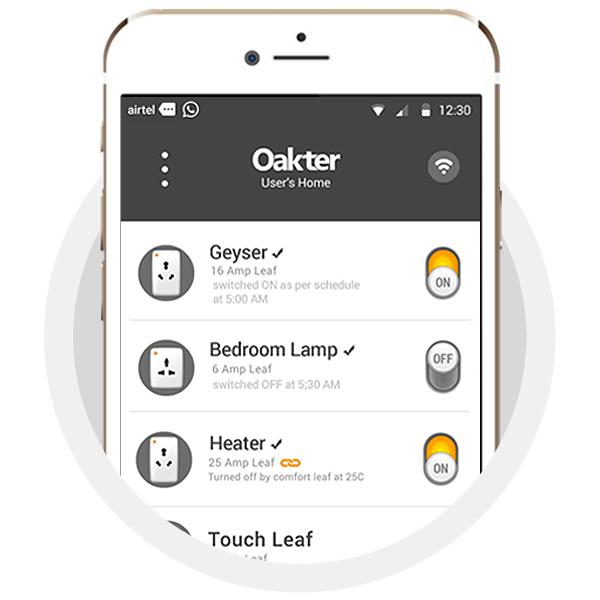 Oakter Smart Home App