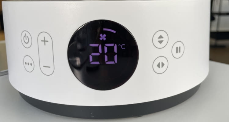 Die Tasten und das Display sind intuitiv bedienbar und leicht abzulasen