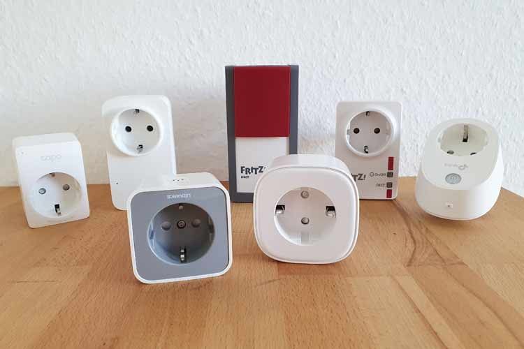 Hier sind einige der Alexa Steckdosen zu sehen, die wir bereits getestet haben