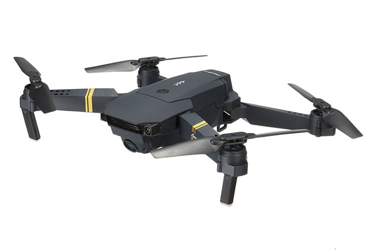 Die Spielzeug-Drohne EACHINE E58 erinnert vom Design an eine faltbare DJI Drohne