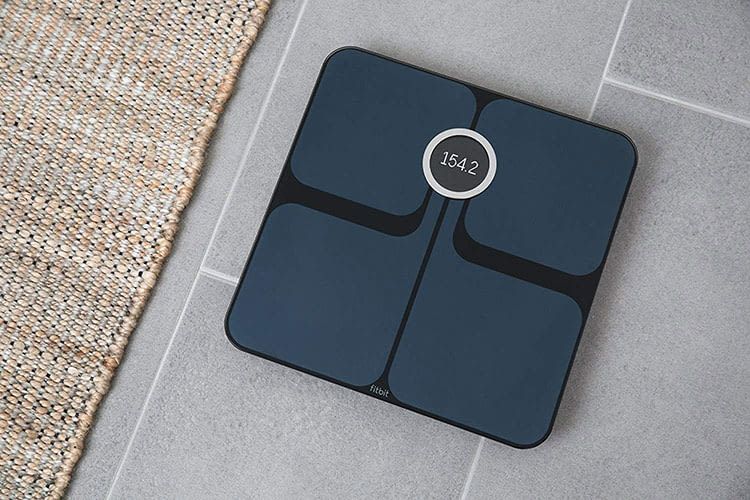 WLAN Waage Fitbit Aria 2 ist bis zu 180 kg belastbar