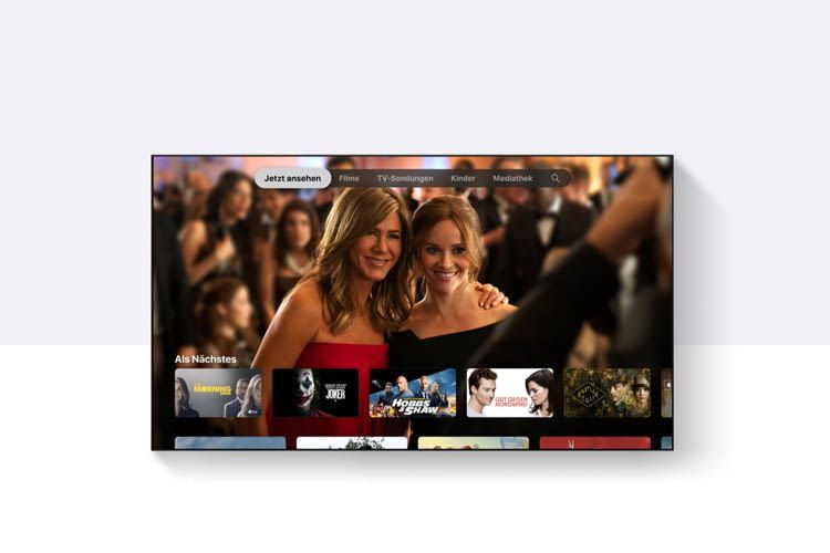 L'interfaccia dell'Apple TV 4K è estremamente chiara e facile da navigare