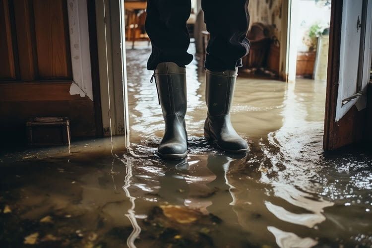 Eine Hausratversicherung schützt u.a. auch gegen Wasserschäden