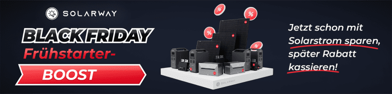 Die besten Black Friday Balkonkraftwerk Deals bei Solarway