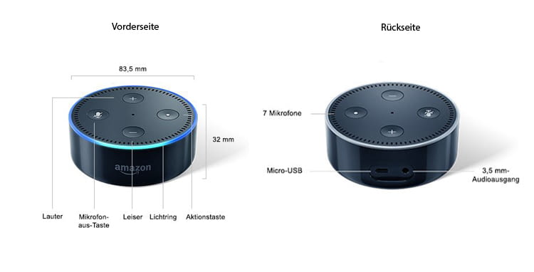 Amazon Echo Dot Test: Funktionen und Preise im Vergleich