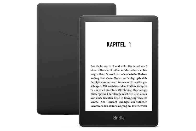 Amazon Kindle Paperwhite bietet ein 6,8 Zoll Display. Im Vergleich zum Vorgänger ist auch der Display-Rahmen schmaler