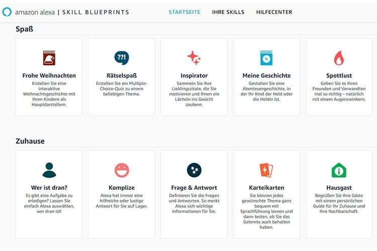 Dem eigenen Alexa Spiele-Quiz steht mit Alexa Skill Blueprints nichts mehr im Weg