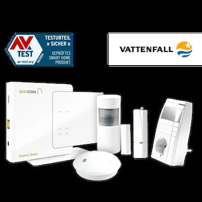 Pacchetto sicurezza Vattenfall Qivicon HomeBase