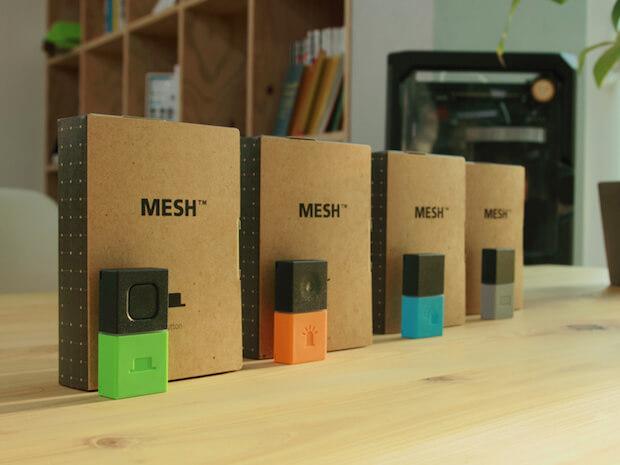 Abbildung von 4 MESH Wireless Function Tags - DIY-Kit