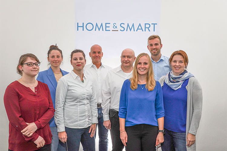 Das home&smart Team in Karlsruhe