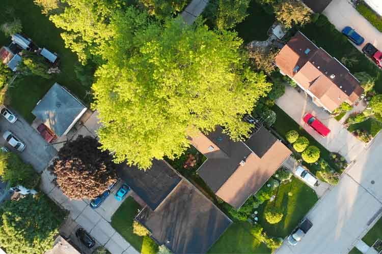 Der Wohnraum ist knapp und auch Gartenfläche daher oft begrenzt