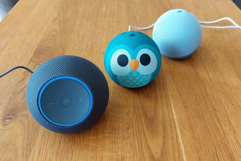 Diese drei Alexa Geräte gehören zur besonders kleinen Dot-Serie