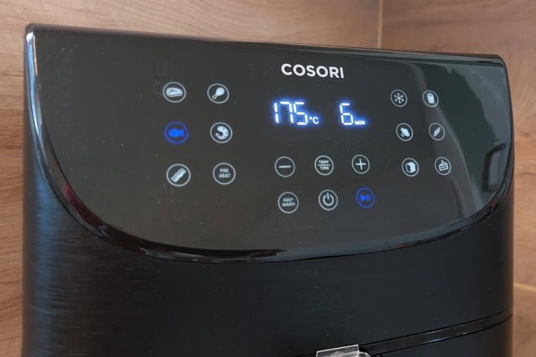 Bei diesem Gerät erfolgt die Steuerung ausschließlich per Touchdisplay