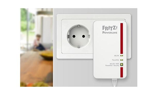 Abbildung des AVM Fritz Powerline 546E Stecker