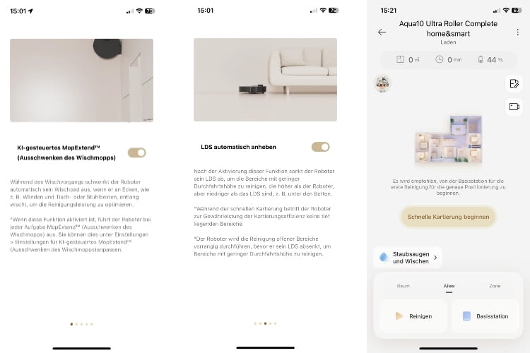 Der Assistent hilft die wichtigsten Einstellungen schon vor dem ersten Start festzulegen