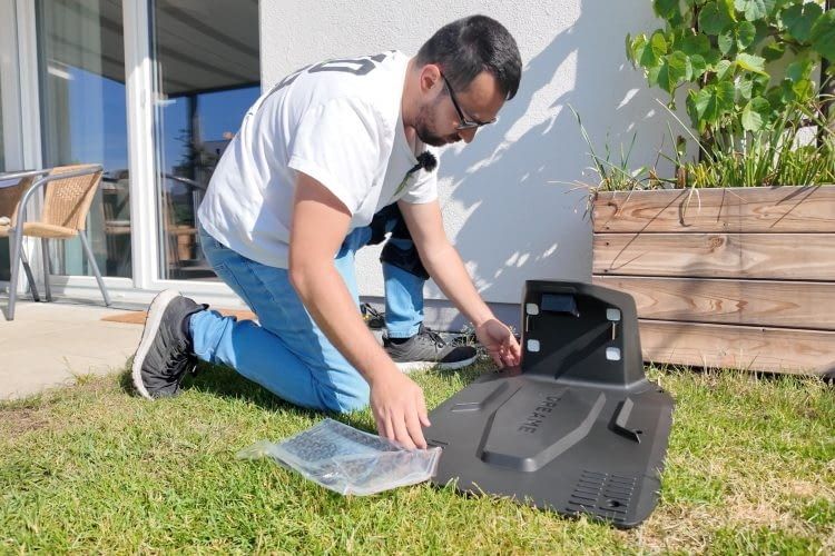 Beim Aufbau ist der Quick-Start-Guide eine gute Hilfe