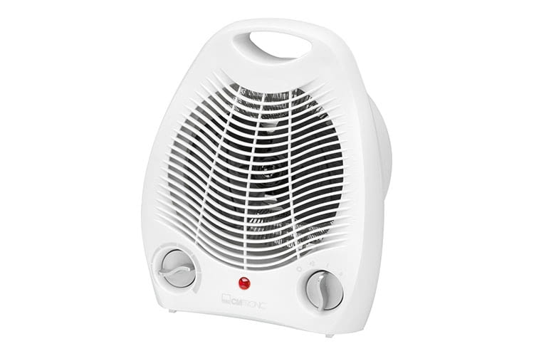 Der CLATRONIC Heizlüfter HL 3378 hat einen integrierten Ventilator, der im Sommer Kühlung verspricht