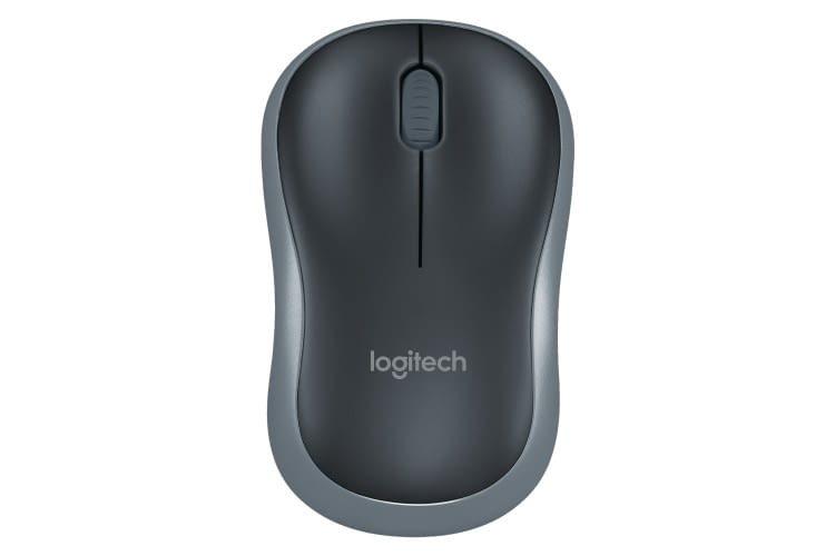 Die Logitech M185 ist kabellos und verbindet sich via 2,4 GHz WLAN mit dem Computer